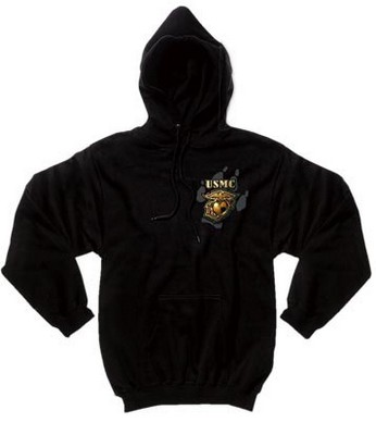 USMC hoodie front