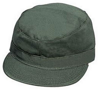 [ Military Fatigue Caps Olive Dr ]