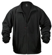 [ Polar Fleece Jacket Mountain Patrol Black ]