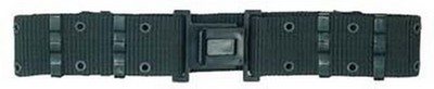 Black Pistol Belt - Military Style Pistol Belts (up to 40")
