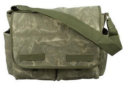 [ Stone Washed Classic Messenger ]