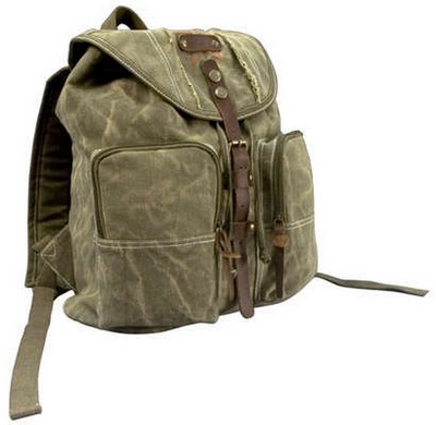 [ Stone Washed Olive Drab Backpa ]