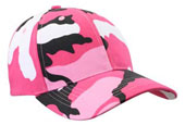 [ Pink Camouflage Baseball Caps Low Profile ]