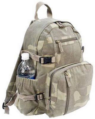[ Vintage Camouflage Backpacks M ]