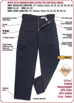 [ Police Uniform Pants Police TE ]