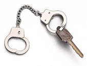 Mini Handcuffs Key Ring