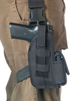 Tactical Gun Holsters - Black Large Frame 5" Size