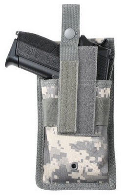 ACU Digital Camo Molle Universal Pistol Holster