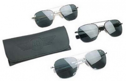 Genuine Air Force Pilots Sunglasses By American Optics 57Mm Lenses