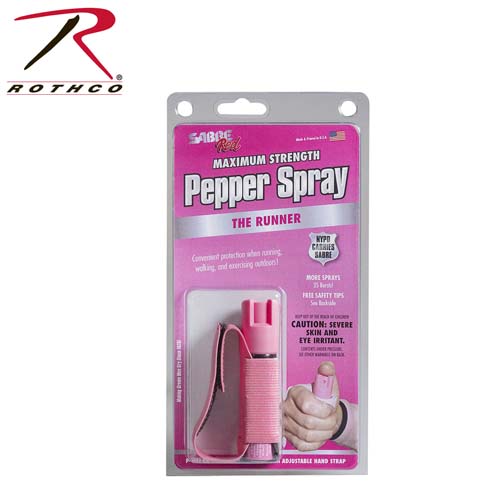 Sabre Pink Jogger's Pepper Spray