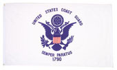 US Coast Gurad Flags Semper Paratus Flag