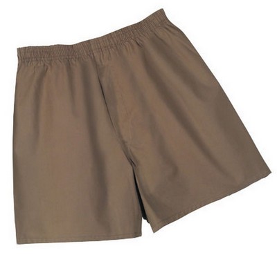 Military Type Boxer Shorts Mens Brown Boxers
