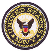 United States Navy Logo Military Patches