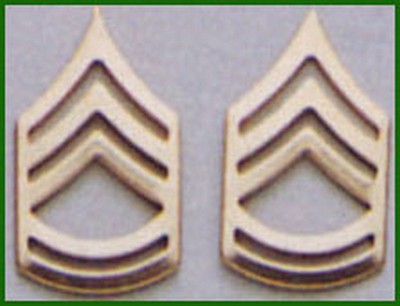 Military Rank Insignia Sergeant 1St Class Gold
