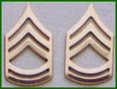 Military Rank Insignia Sergeant 1St Class Gold