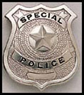 Special Police Badges Nickel-Plated