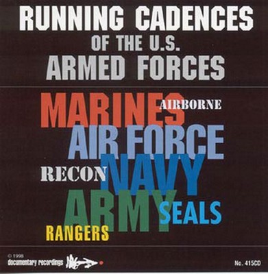 US Armed Forces Running Cadences Of Cd