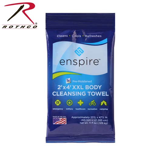 Klenz Shower In A Towel For Campers