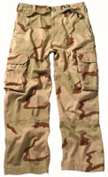 Kids Camouflage Cargo Pants Desert Camouflage Vintage Cargos