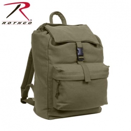 Rothco Canvas Daypack - Olive Drab