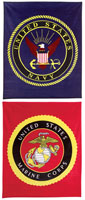 Military Logo Blankets US Military Fleece Blankets