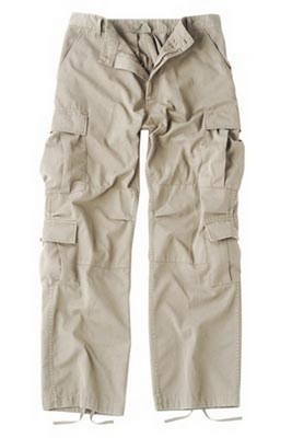 Vintage Paratrooper Fatigues Stone Cargo Pants 3XL