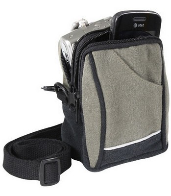 Canvas Camera Pouch Cellphone, IpOD Pouch
