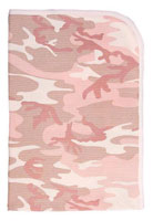 Baby Camouflage Pink Camo Infant Receiving Blanket
