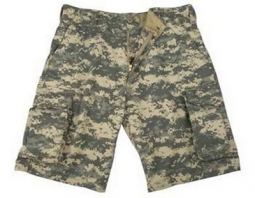 Vintage Camouflage Cargo Shorts Digital Camo Cargo Shorts