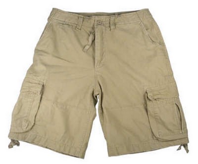Vintage Cargo Shorts Khaki Utility Cargo Shorts