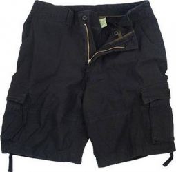 Military Shorts Vintage Military Cargo Shorts Black