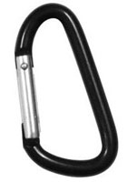 Carabiners 80Mm Carabiner Black