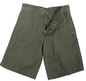 Vintage Shorts Olive Drab Flat Front Short