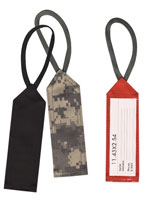Digital Camo Or Black Deluxe Luggage Id Tag
