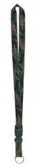 Camouflage Neck Strap Key Rings