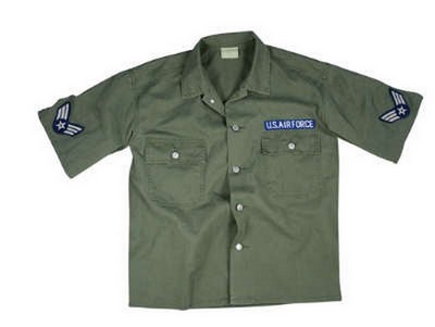 Vintage Military Shirts Army Air Corp Shirt
