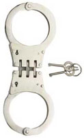 Deluxe Handcufffs Hinged Handcuffs