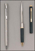 Pen & Knife Combo Black - Self-Defense Knives