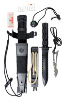 Jungle Survival Knife Kit 14 Inch Knife