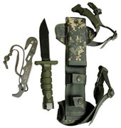 Asek Digital Camouflage Survival Knife System