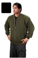 Commando Sweater Reversible Full Zip Black 3XL