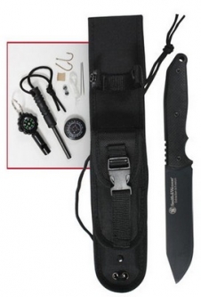 Smith & Wesson Extraction And Evasion Knife And Survival Kit