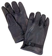 Rotcho D-3A Black Leather Gloves
