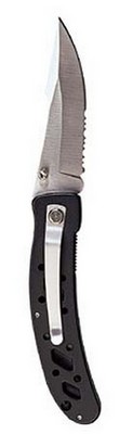 Samurai Skeletal Handle Tanto Lockback Pocket Knife