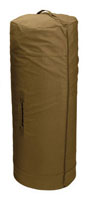 Zipper Duffle Bags Coyote Brown Canvas Duffle