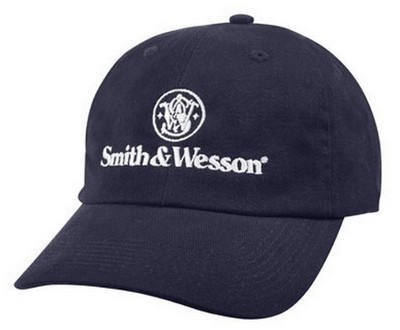 Smith And Wesson Logo Baseball Cap Navy Blue