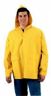 Yellow Rain Jackets - Pvc Rain Jacket 2XL,3XL