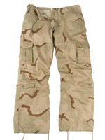 Womens Camouflage Fatigue Desert Camo Vintage Paratrooper Fatigues