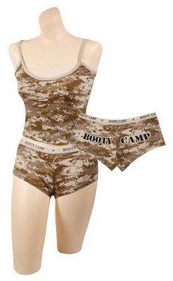 Desert Digital Camo Booty Camp Shorts