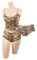 Desert Digital Camo Booty Camp Shorts